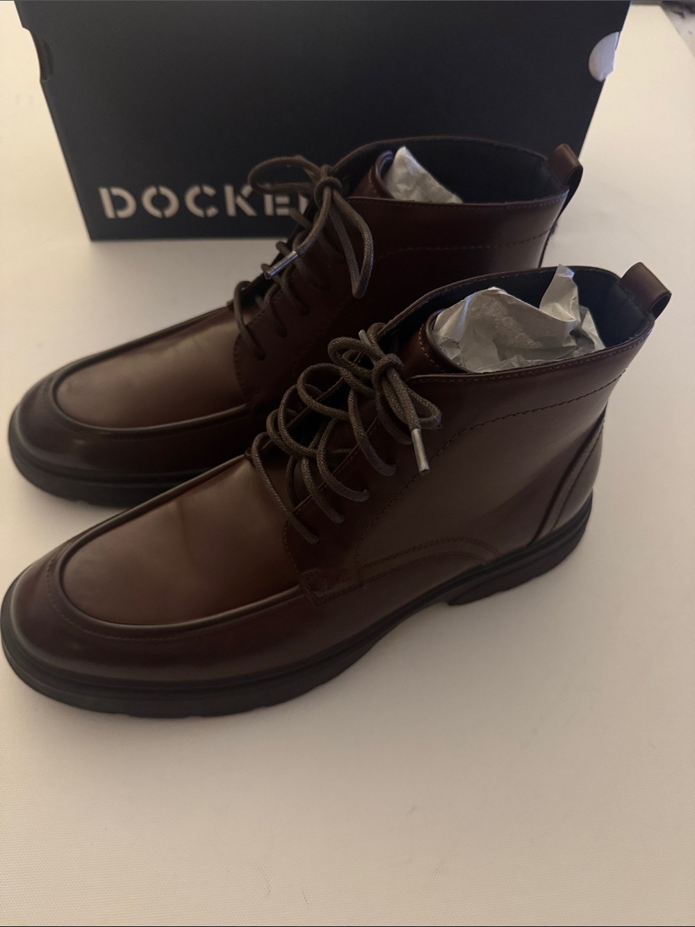 Dockers Boots Mens 10 Brown Tollcross